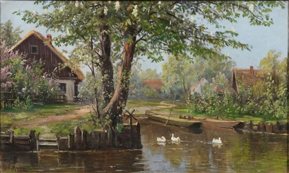 Frühling im Spreewald Lehde bei Lübbenau